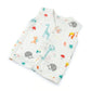 Premium Muslin Baby Jabla – Baby Animals Print