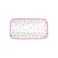 Premium Muslin Baby Towel – Baby Animals Print with pink border