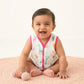 Premium Muslin Baby Jabla – Baby Animal Print with Border