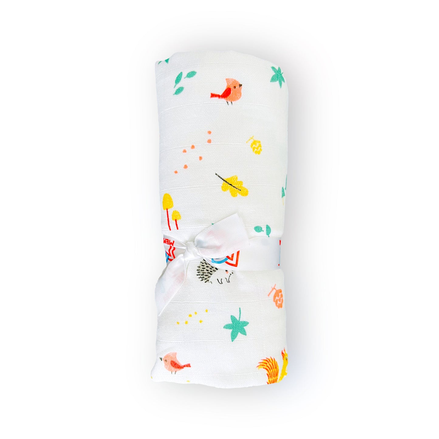 Premium Muslin Baby Towel – Baby Animals Print